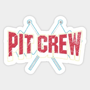 CAR RACING: Pit Crew Gift Sticker